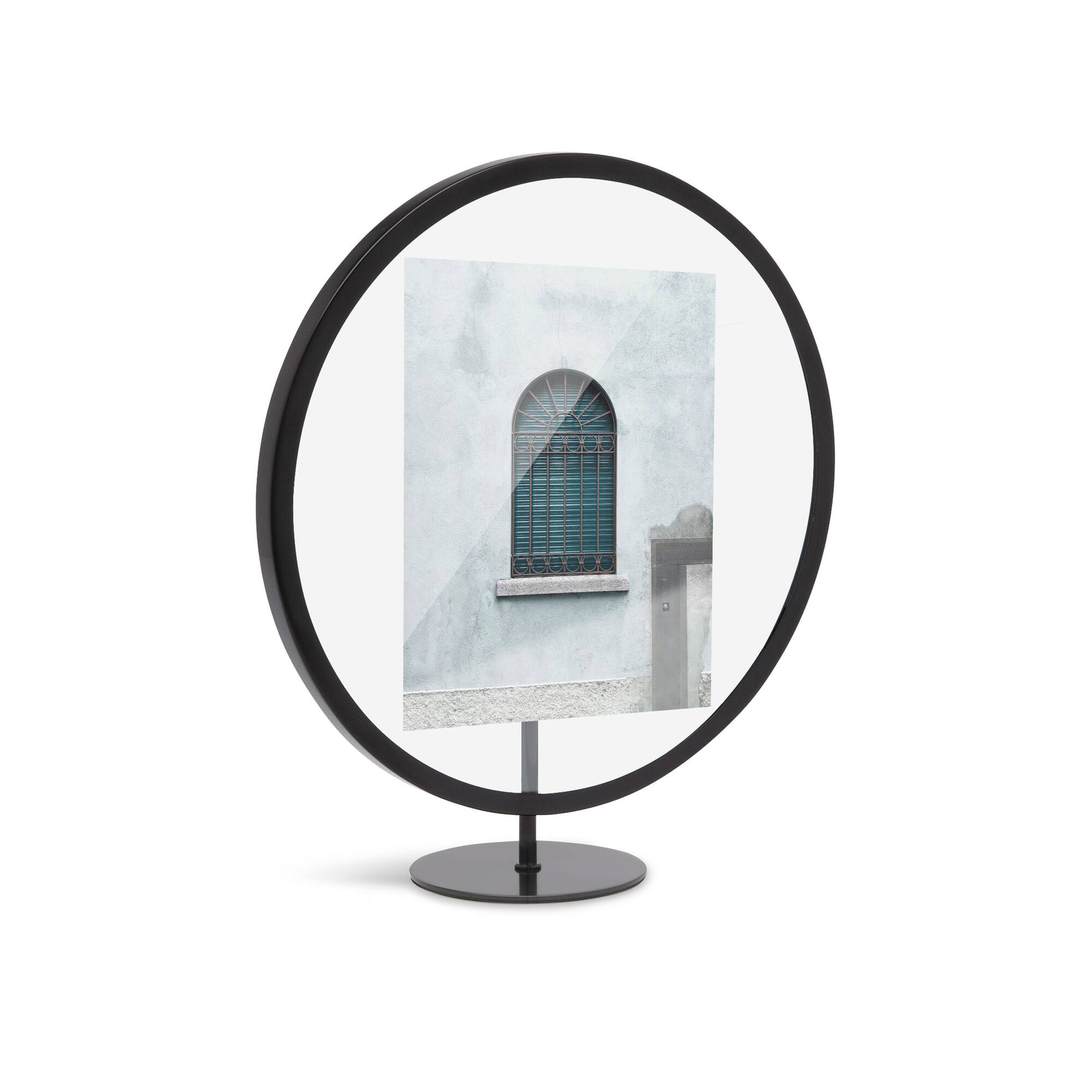 Umbra Black Infinity Round 5" X 7" Picture Frame